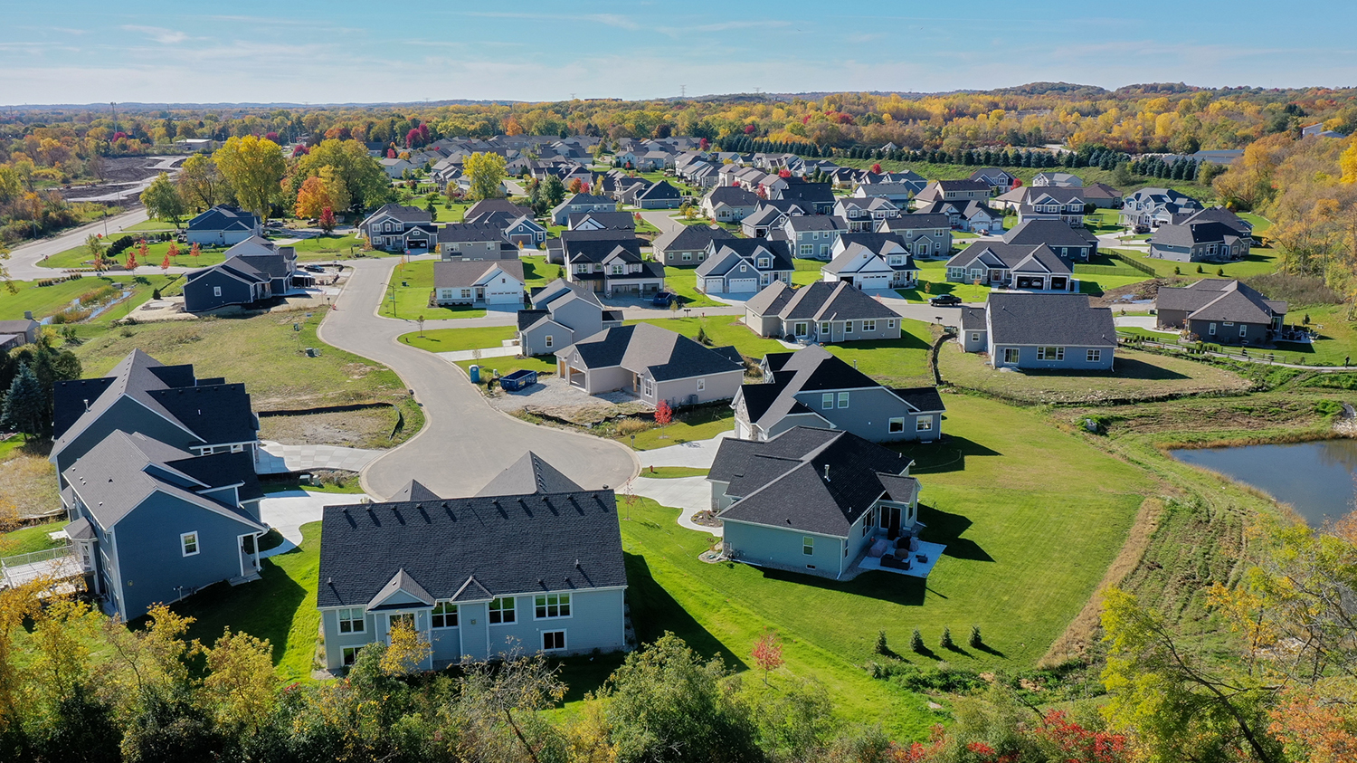 Whispering Ridge Estates North New Home Community in Lannon Korndoerfer