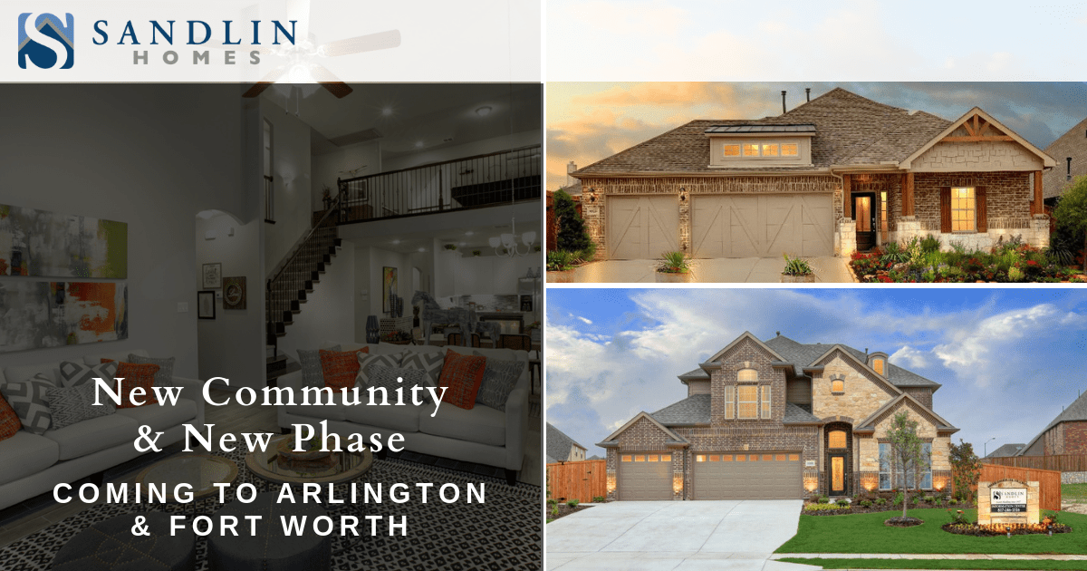 The Latest DFW, TX New Home Builder Sandlin Homes