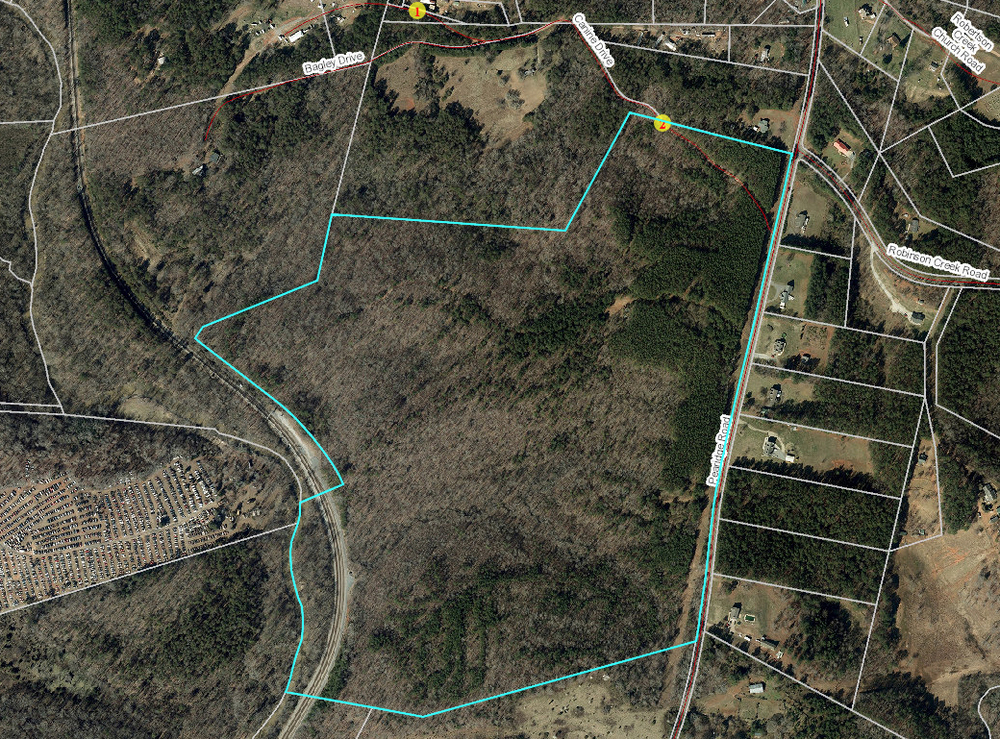 116acres in Bostic, NC • on Pea Ridge Road Bostic, NC • Radius+