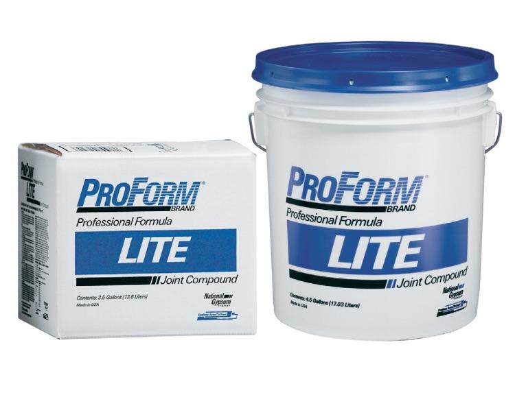 National Gypsum ProForm Brand Lite Joint Compound 5 Gallon Pail at