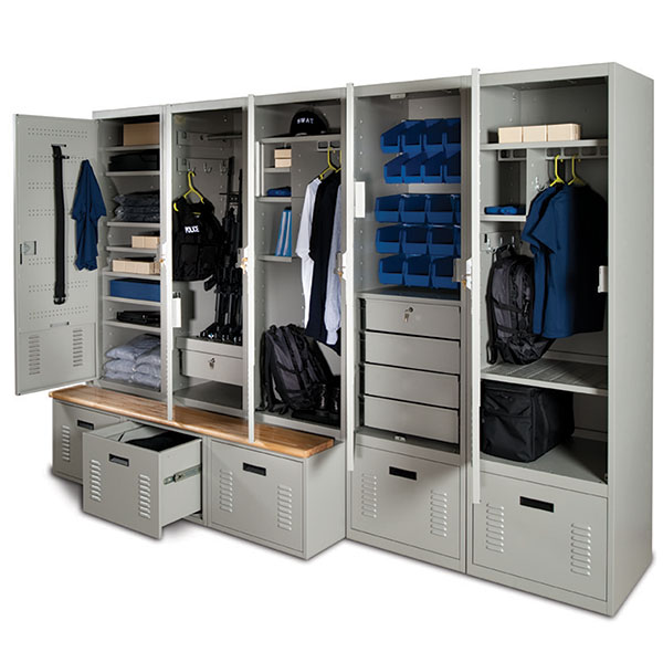 Spacesaver Personal Metal Storage Lockers ADS, Inc.