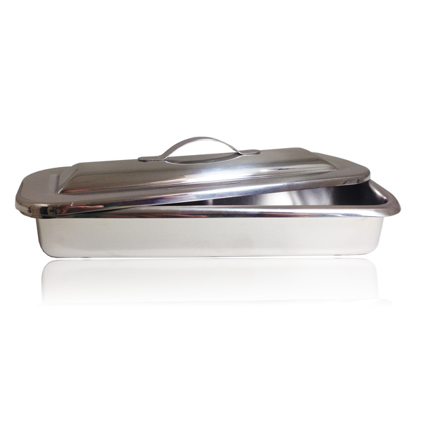 Stainless Steel Instrument Tray (with Cover), Bernell Corporation
