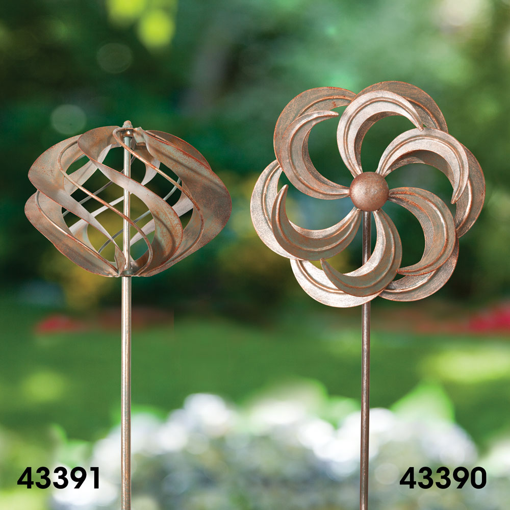Flower Mini Wind Spinner Stake Bits and Pieces