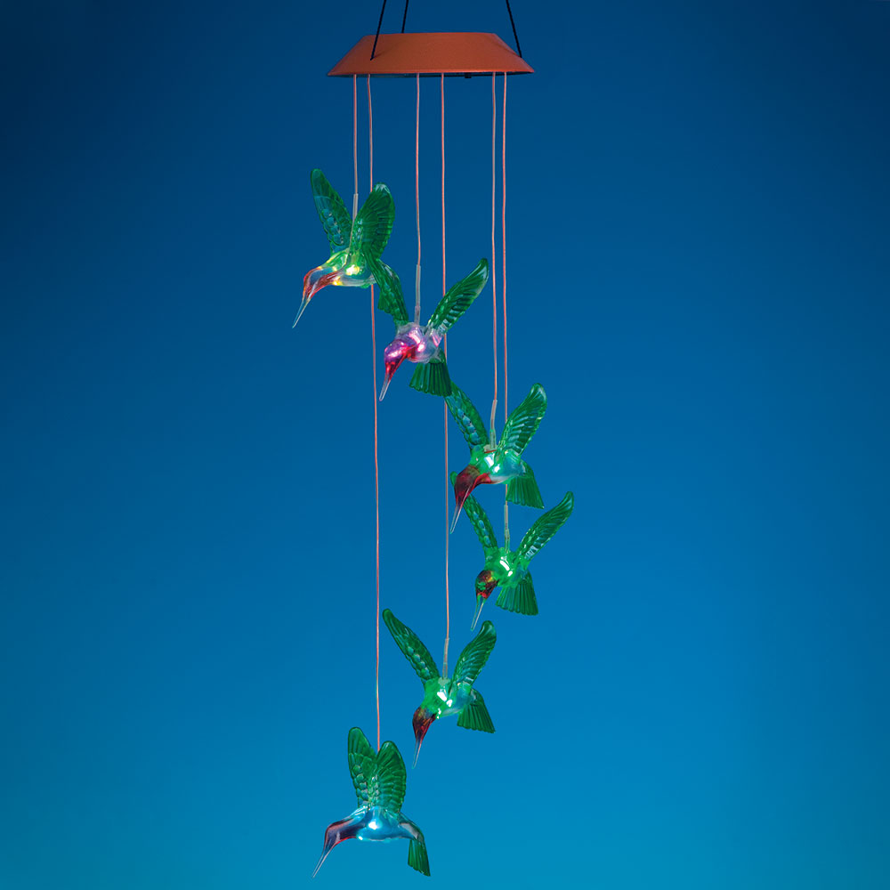 Color Changing Hummingbird Mobile Bits and Pieces