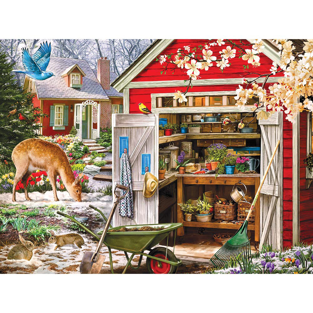 Opening Day 500 Piece Jigsaw Puzzle Bits and Pieces