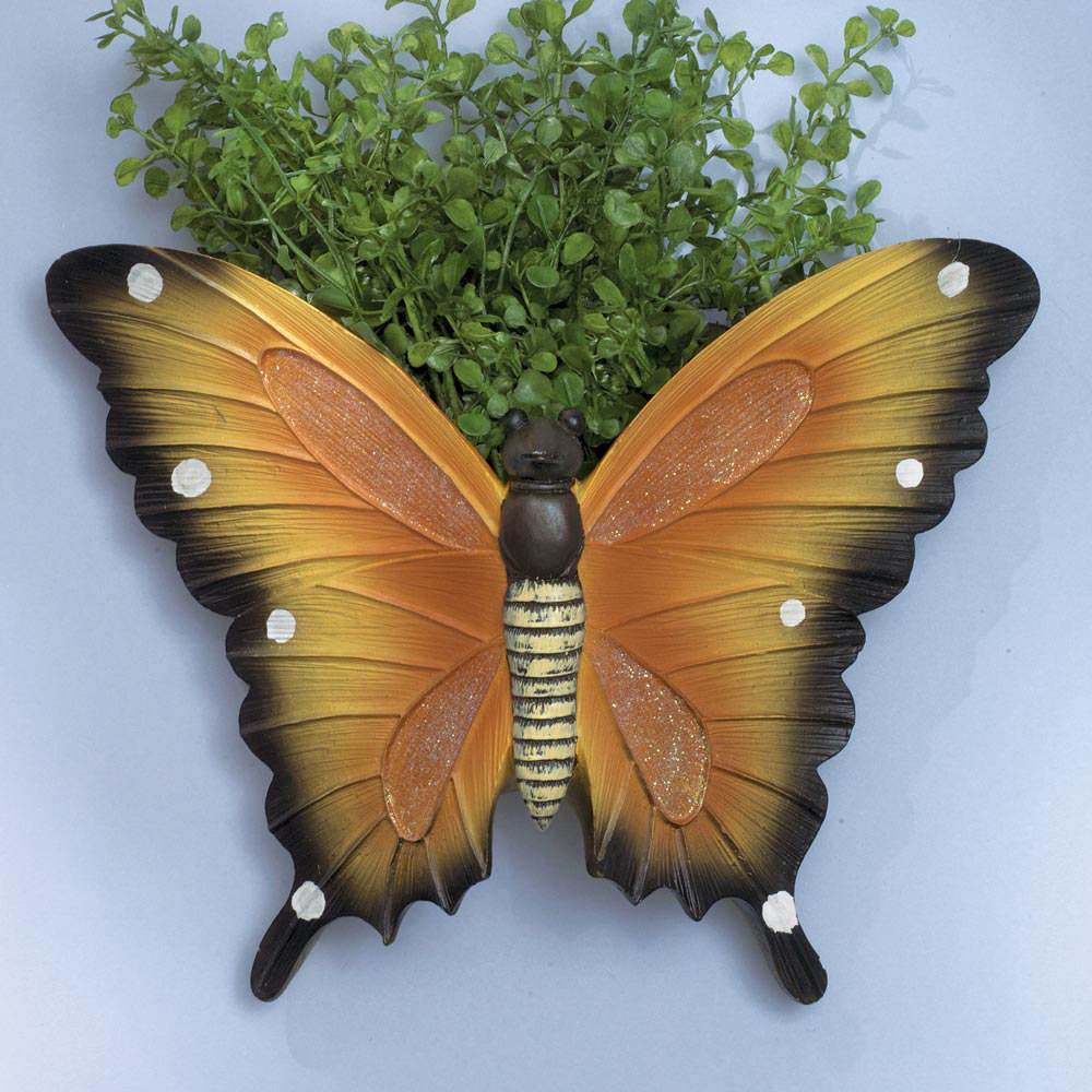 Monarch Butterfly Wall Planter Bits and Pieces