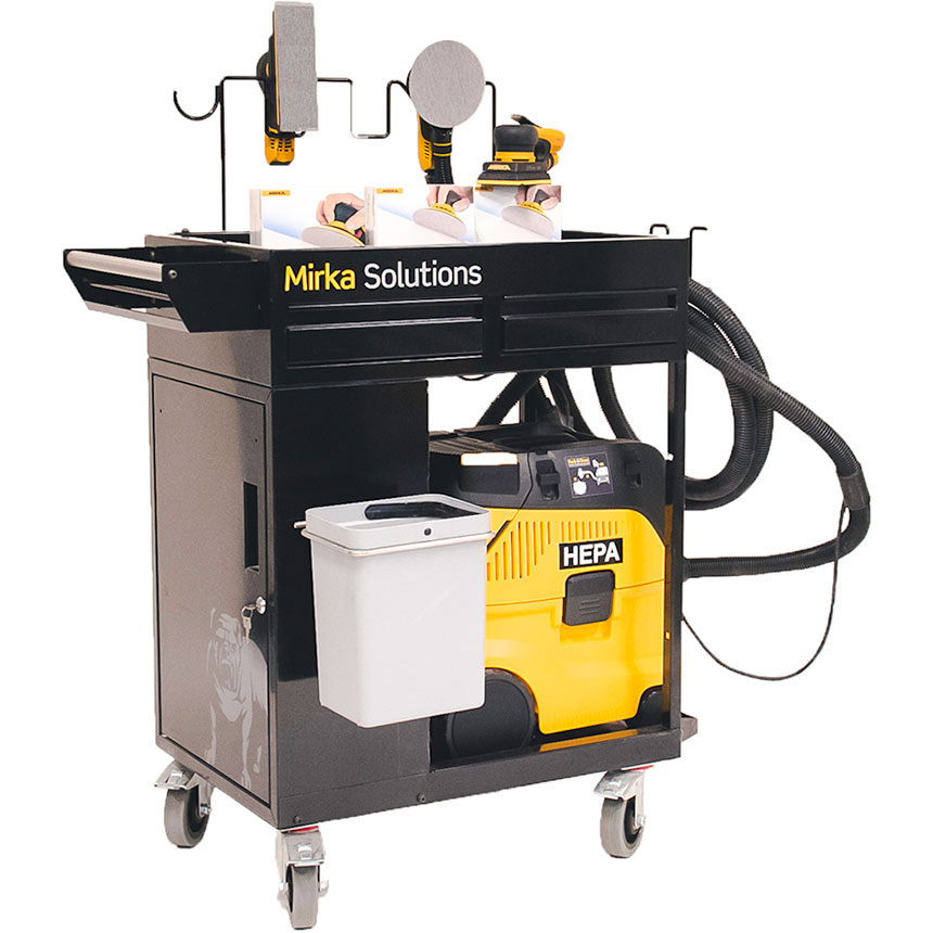Mirka Smart Cart DustFree System Pneumatic MUSAEBSKCE