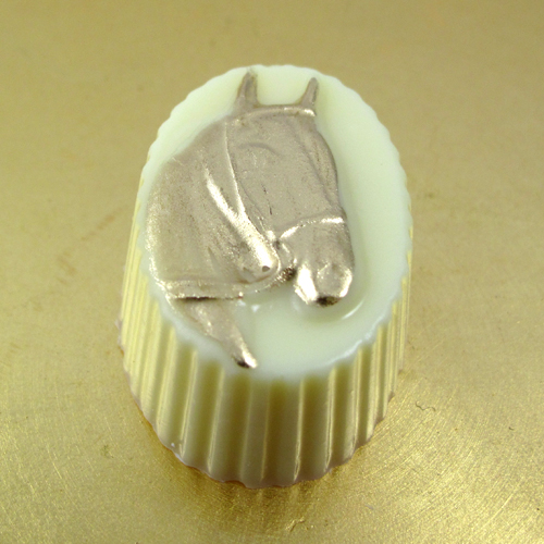 Traditional Horse Head Chocolate Mold, Fancy Flours