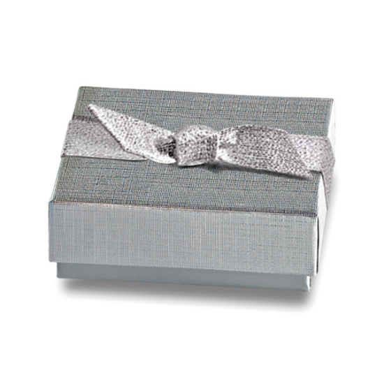 Silver Box, Set of 10 Custom Chocolate Favors Harbor Sweets