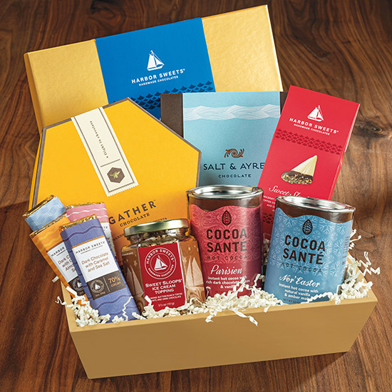Ultimate Gift Basket Gourmet Chocolate Gift Baskets Harbor Sweets
