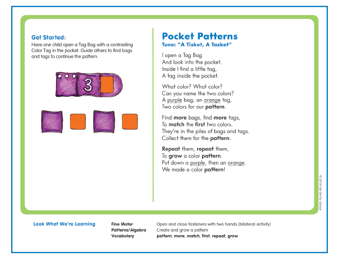 Tag Bags Learning Without Tears