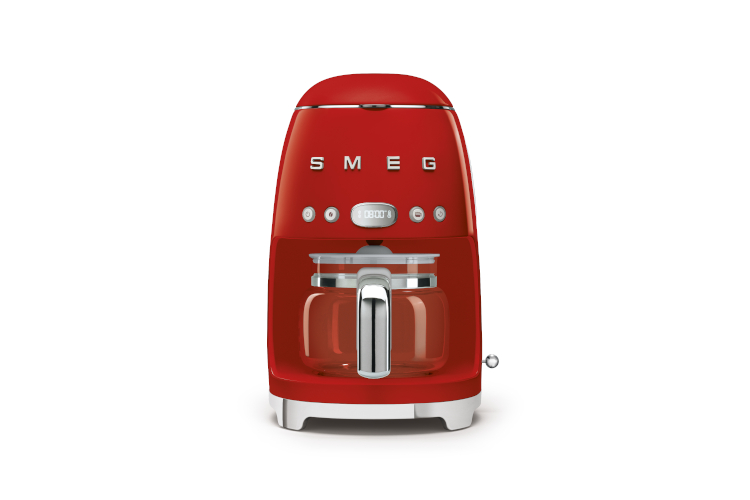 Smeg Retro Style Drip Coffee Maker Red DCF02RDUS Free Shipping