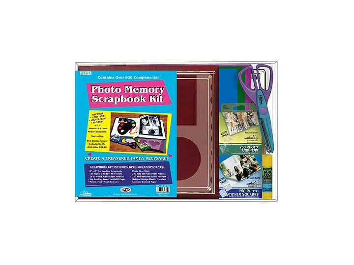 Pioneer MB88K 8x8 Memory Scrapbook Kit LHV Photo Album