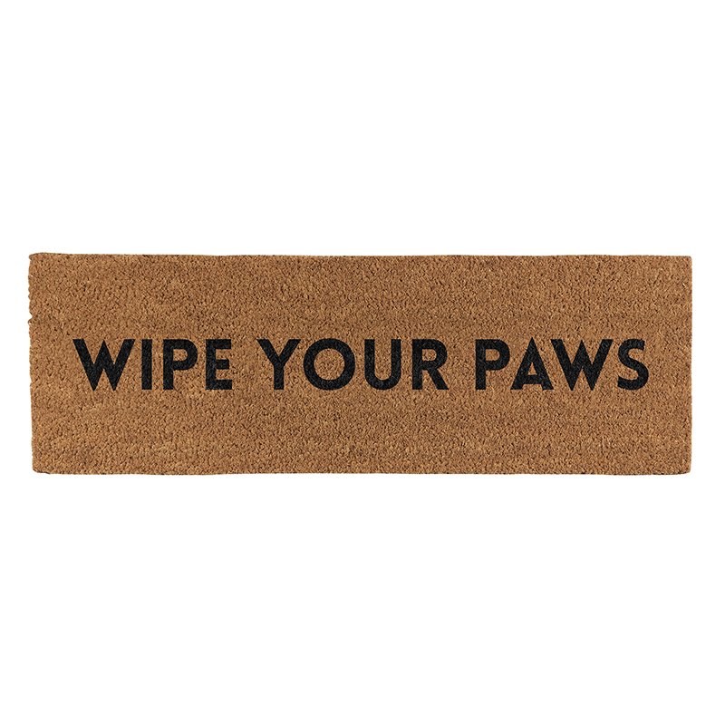 Door Mat Wipe Your Paws, Collections Santa Barbara Design Studio