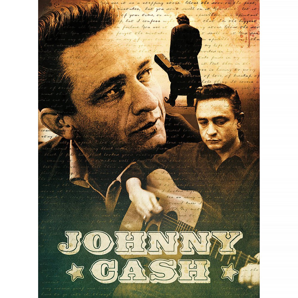 Johnny Cash 500 Piece Jigsaw Puzzle Spilsbury
