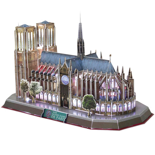 3D Notre Dame Cathedral Puzzle Spilsbury