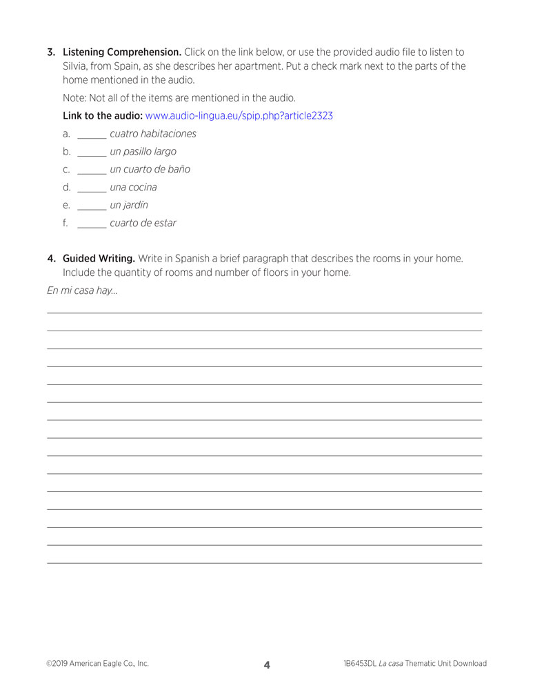 Hungry Caterpillar Spanish Book and Thematic Unit, Elementary Spa…