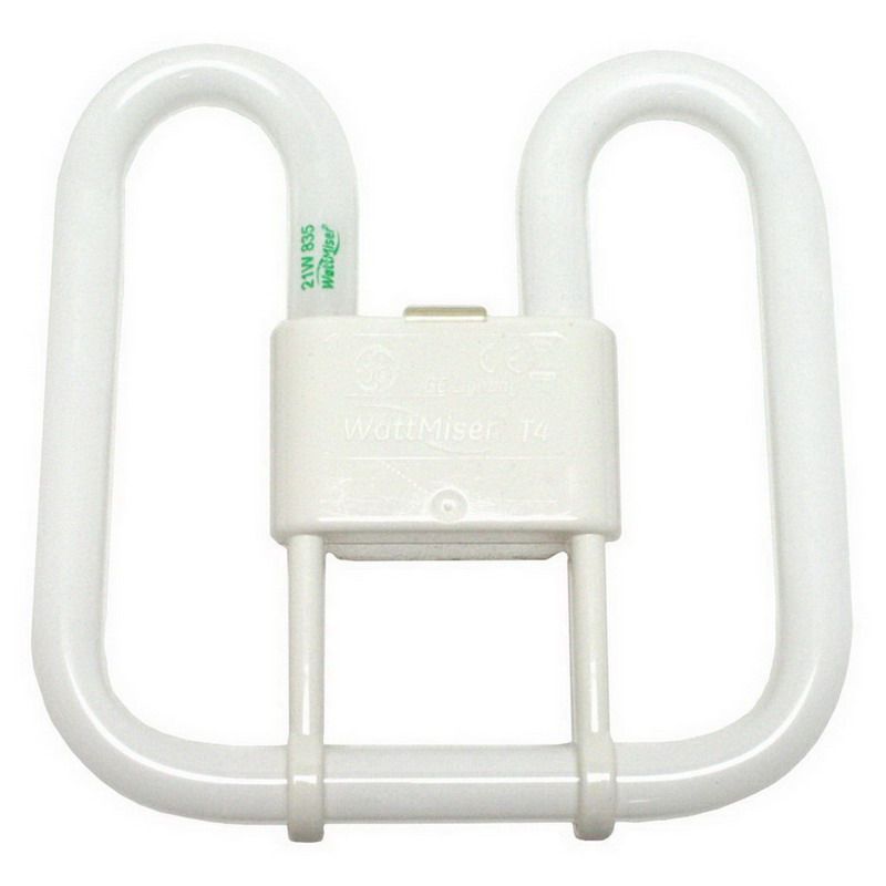 GE Lamps F212D/835/4P 2D® Quartzline® Double Biax® PlugIn T4 Compact