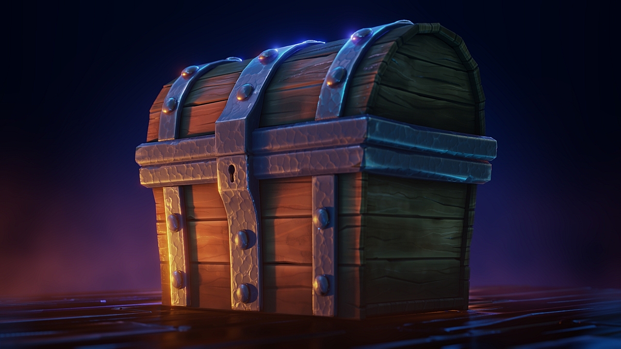 Modeling, Texturing and Shading a Treasure Chest in Blender 2.8 CG Cookie