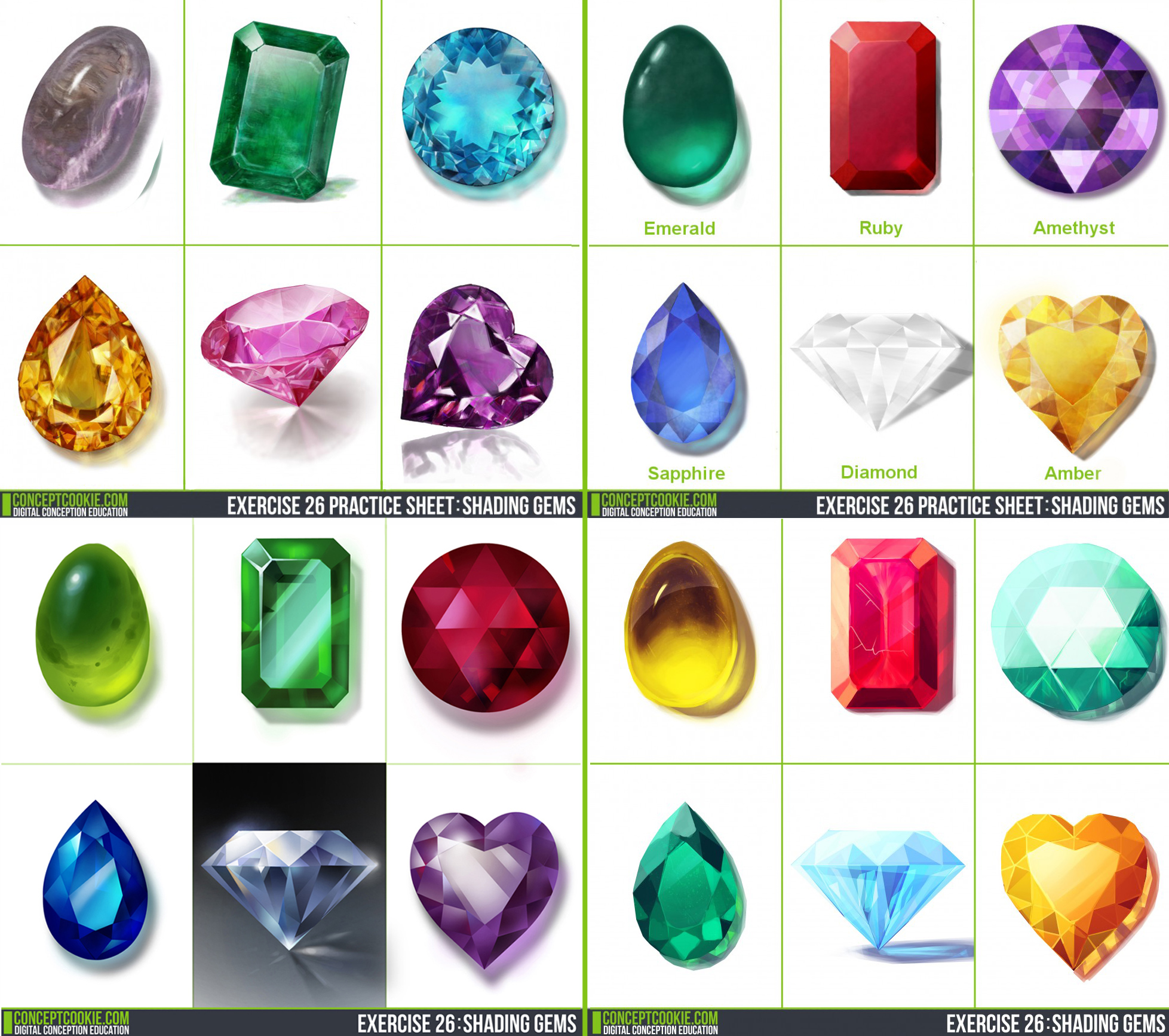 Shading Gems CG Cookie Shading Gems CG Cookie