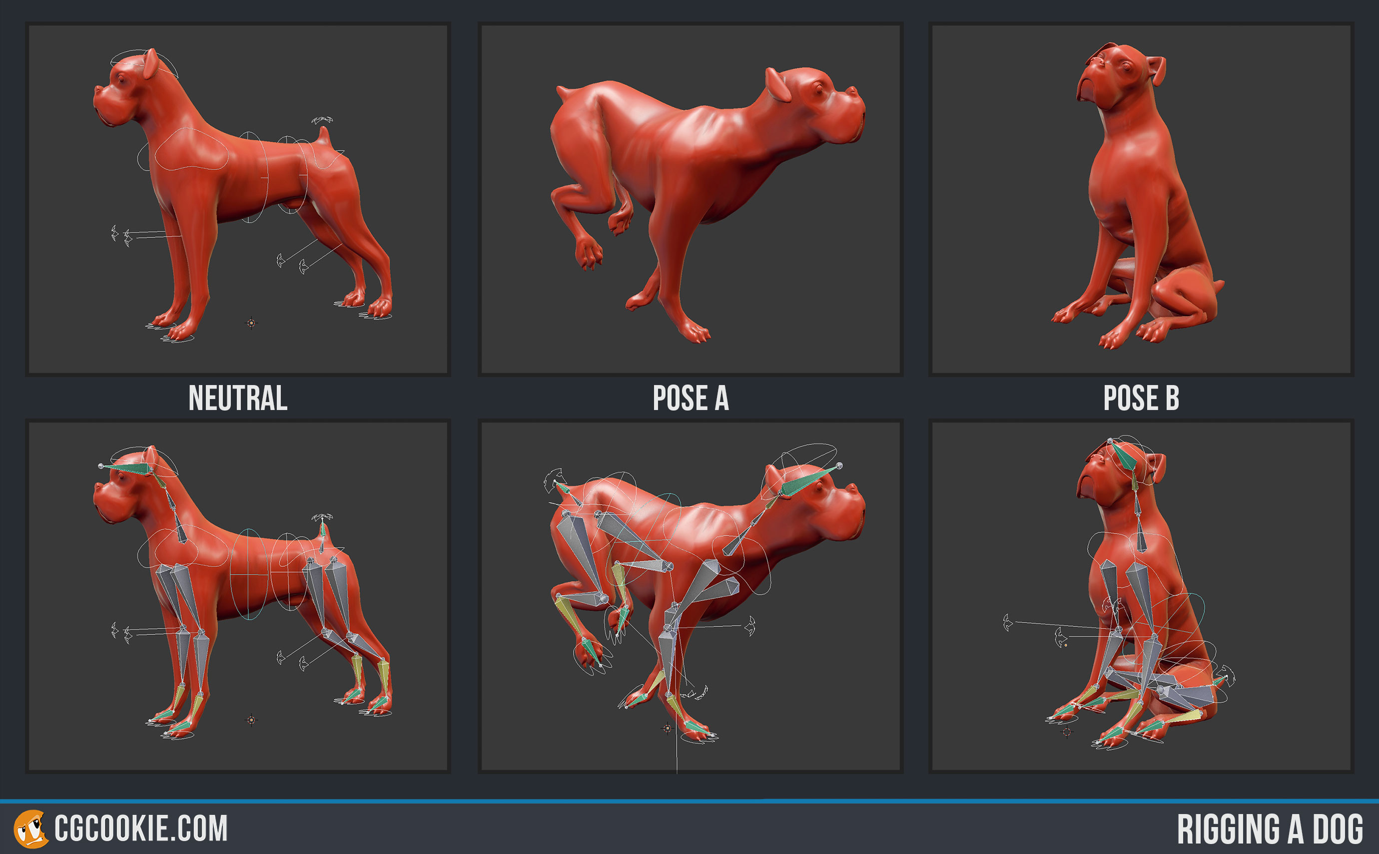 Rigging a Dog CG Cookie