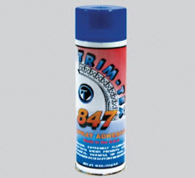 TrimTex 847 Spray Adhesive 16 oz at Chaparral Materials, Inc.