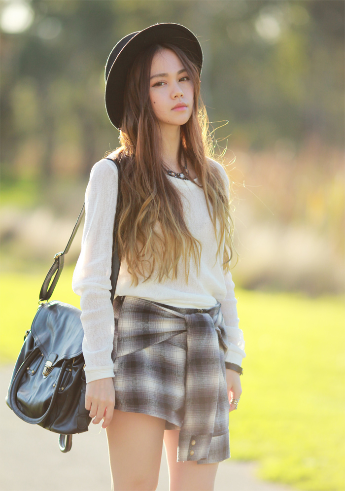 Plaid Chloe Ting Melbourne Australia Fashion & Lifestyle Blogger