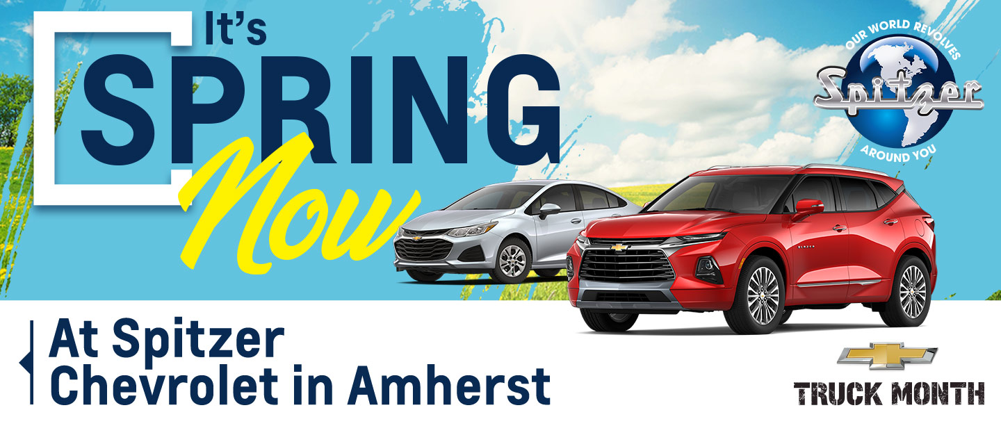 Spitzer Chevrolet Amherst is a Amherst Chevrolet dealer and a new car