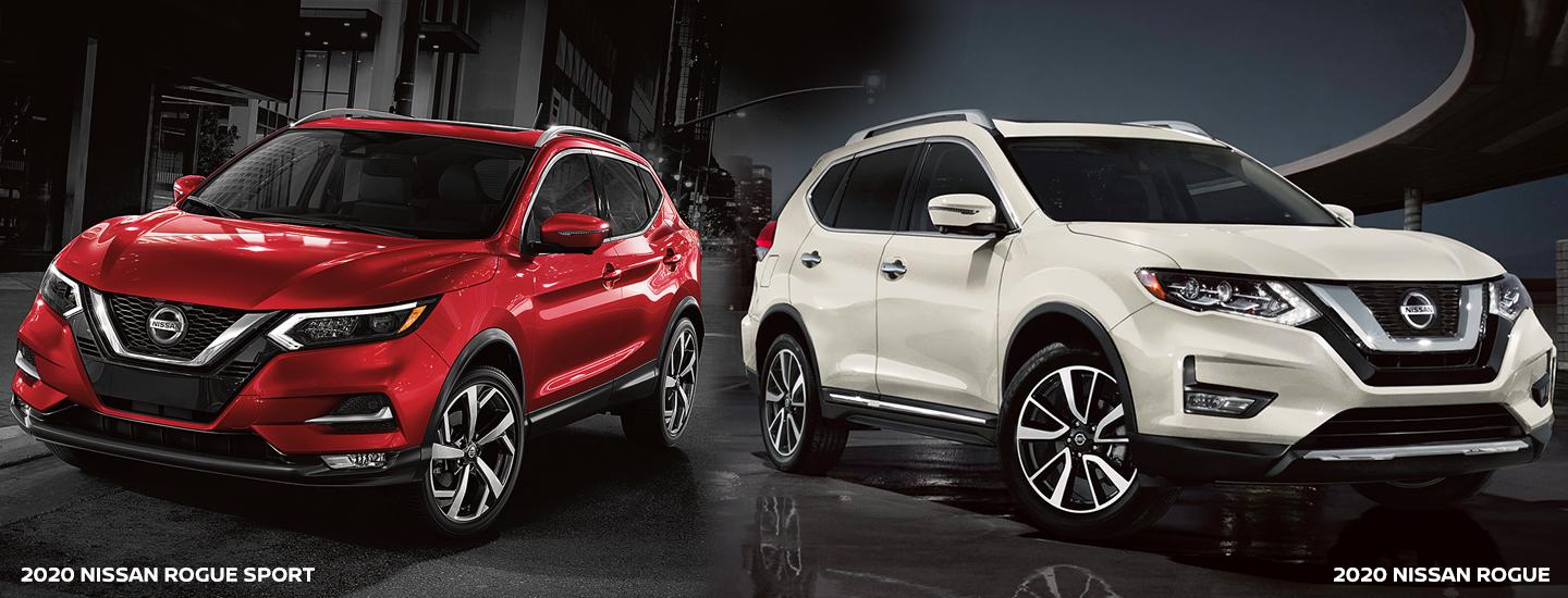 2020 Nissan Rogue Vs 2020 Nissan Rogue Sport