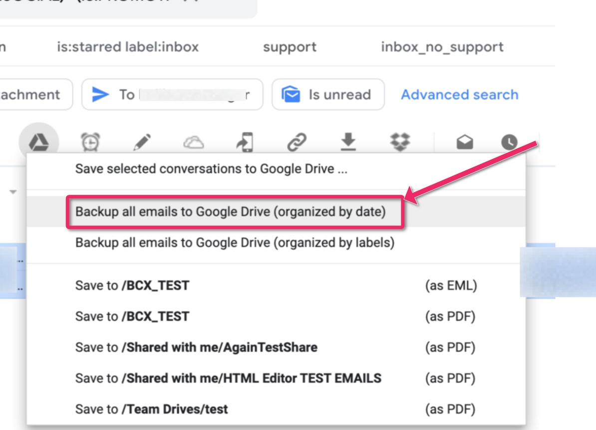 Save Emails to Google Drive FAQ (Frequently Asked Questions) cloudHQ