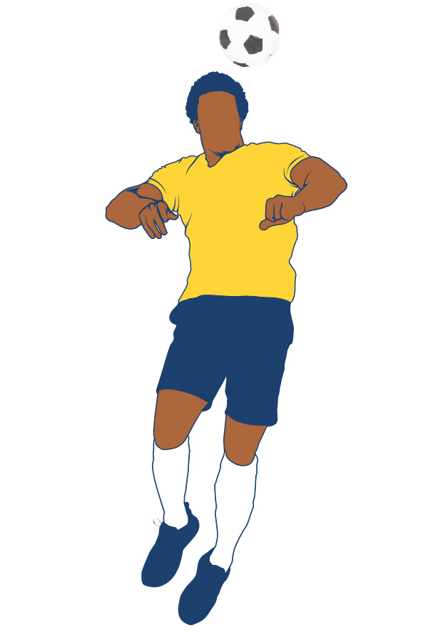Create a Retro Footballer in Adobe Illustrator for the World Cup Free