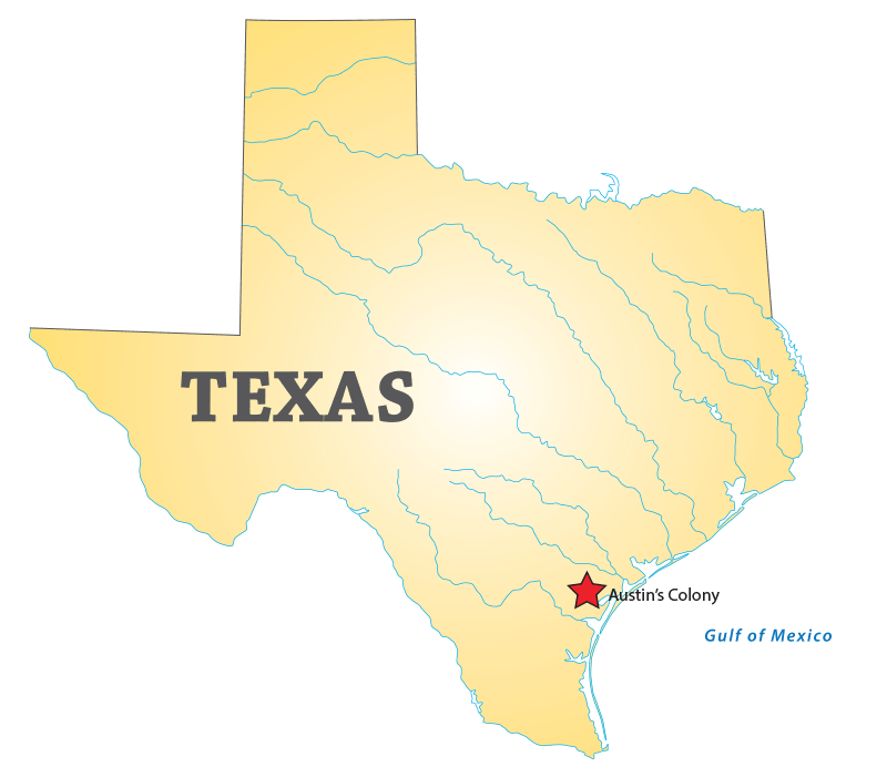 Austin's Colony (1821)