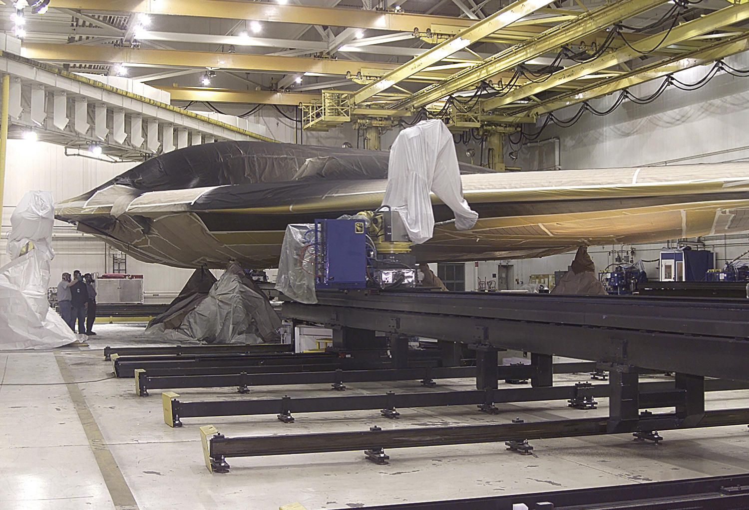 Photo Release Northrop Grumman Applies New Coating to Operational B