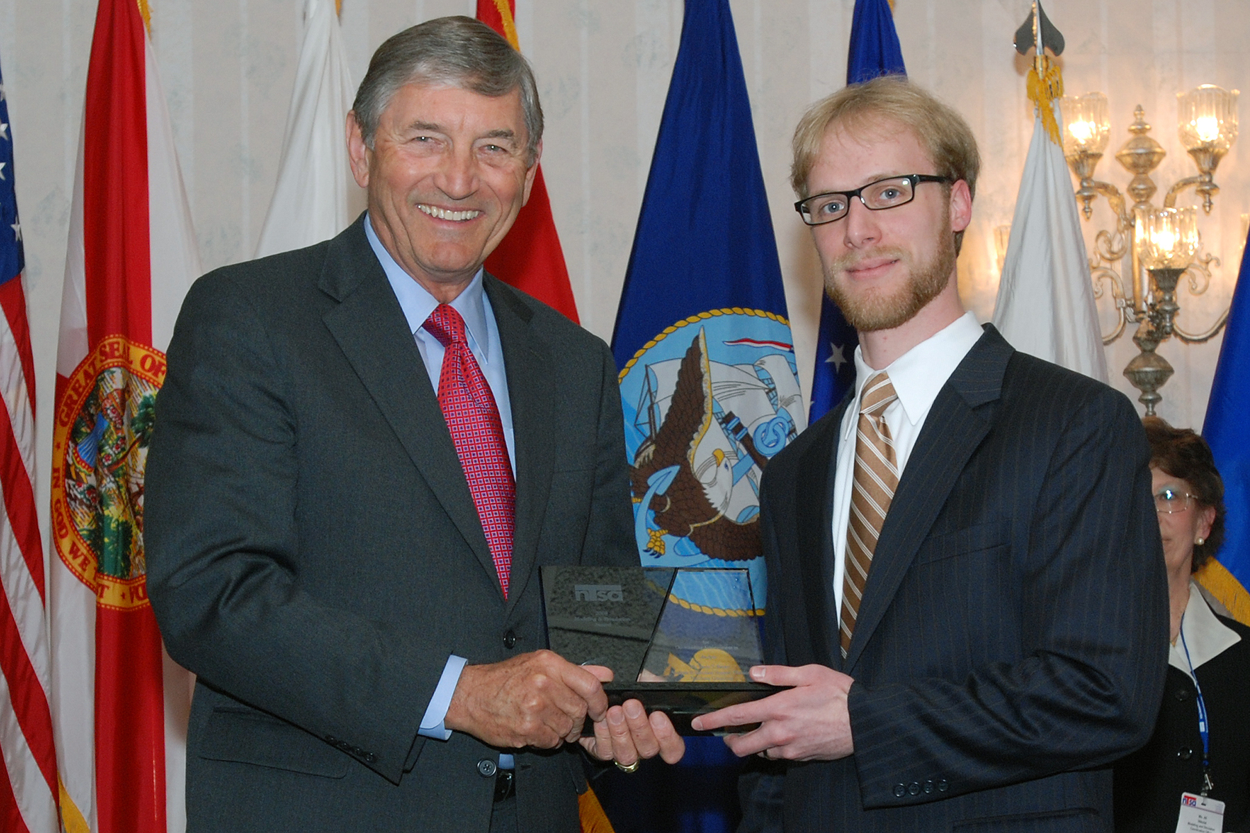 Photo Release Northrop Grumman's Jason Brown Receives National