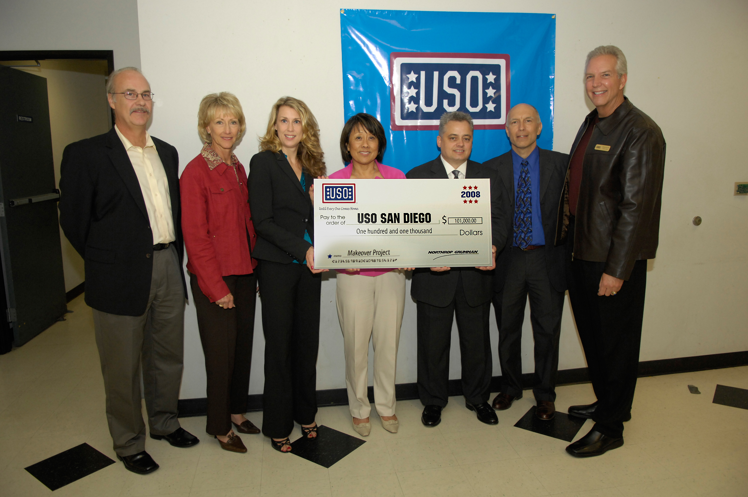 Photo Release Northrop Grumman and USO Debut Renovated Center for