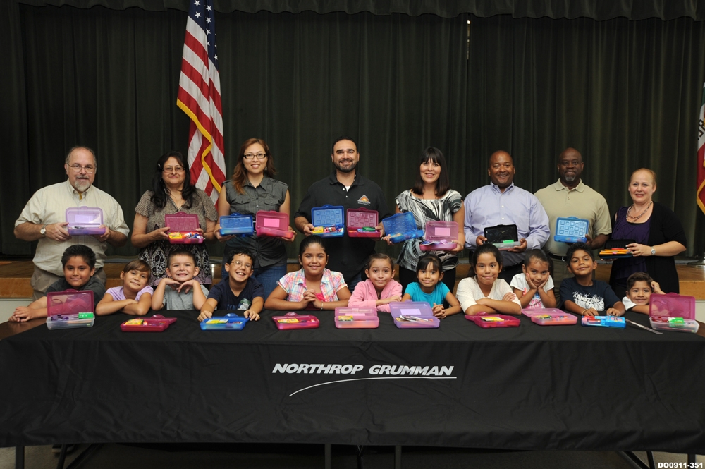Photo Release Local Elementary School Benefits From Northrop Grumman