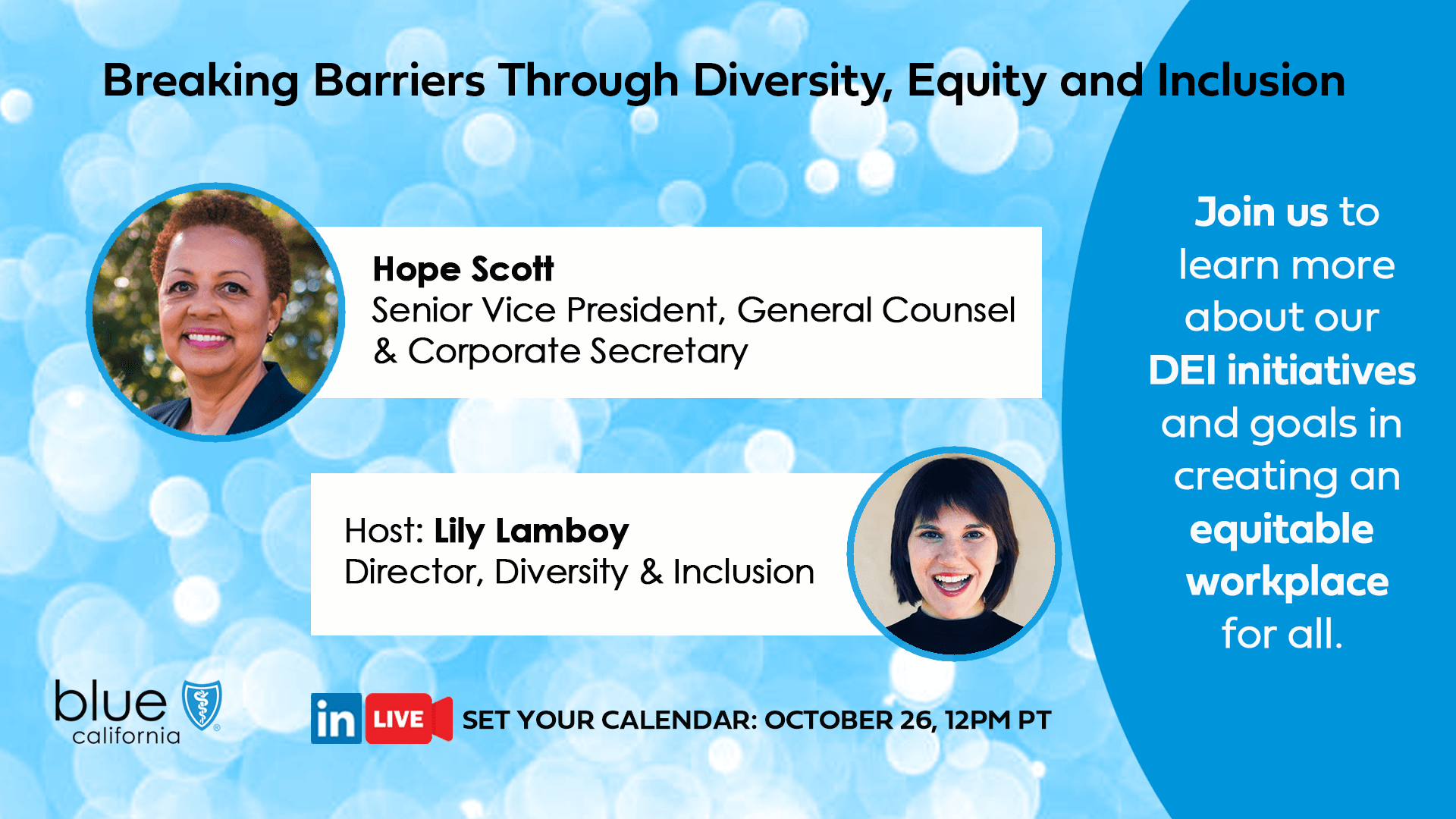 Breaking Barriers Through Diversity, Equity and Inclusion Blue Shield
