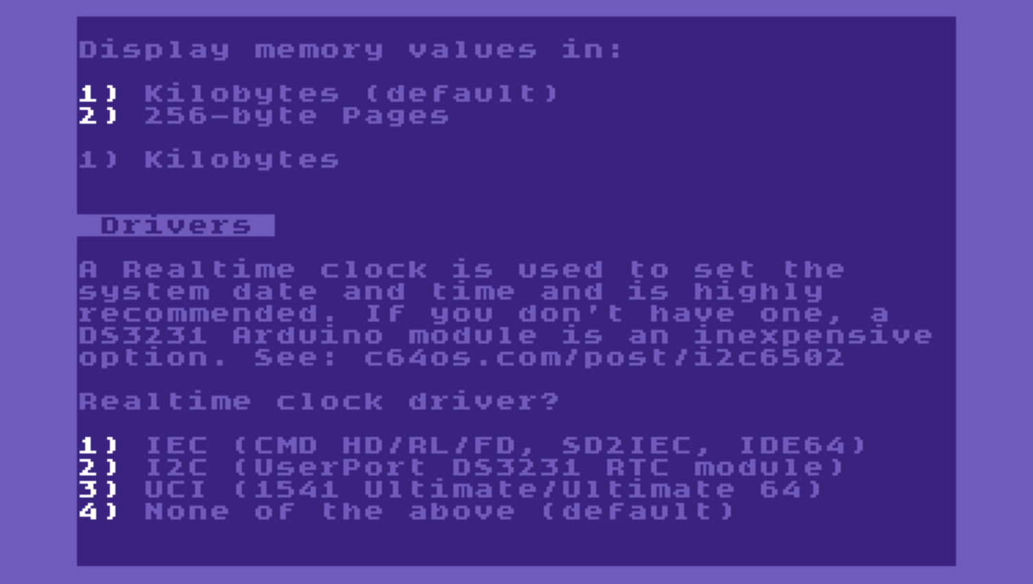 Getting Started Guide C64 OS
