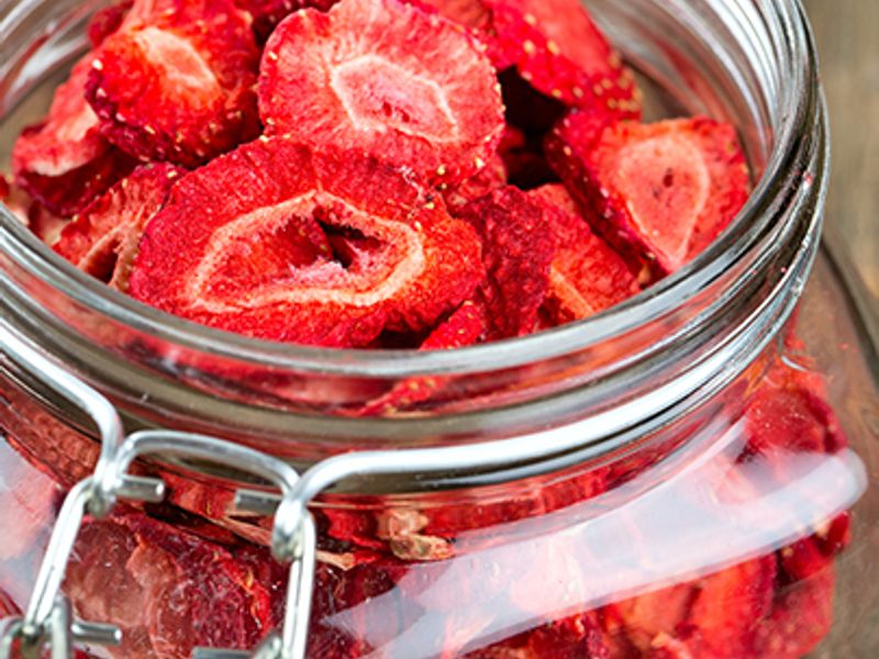 Dehydrated Strawberries recipe gowiseusa