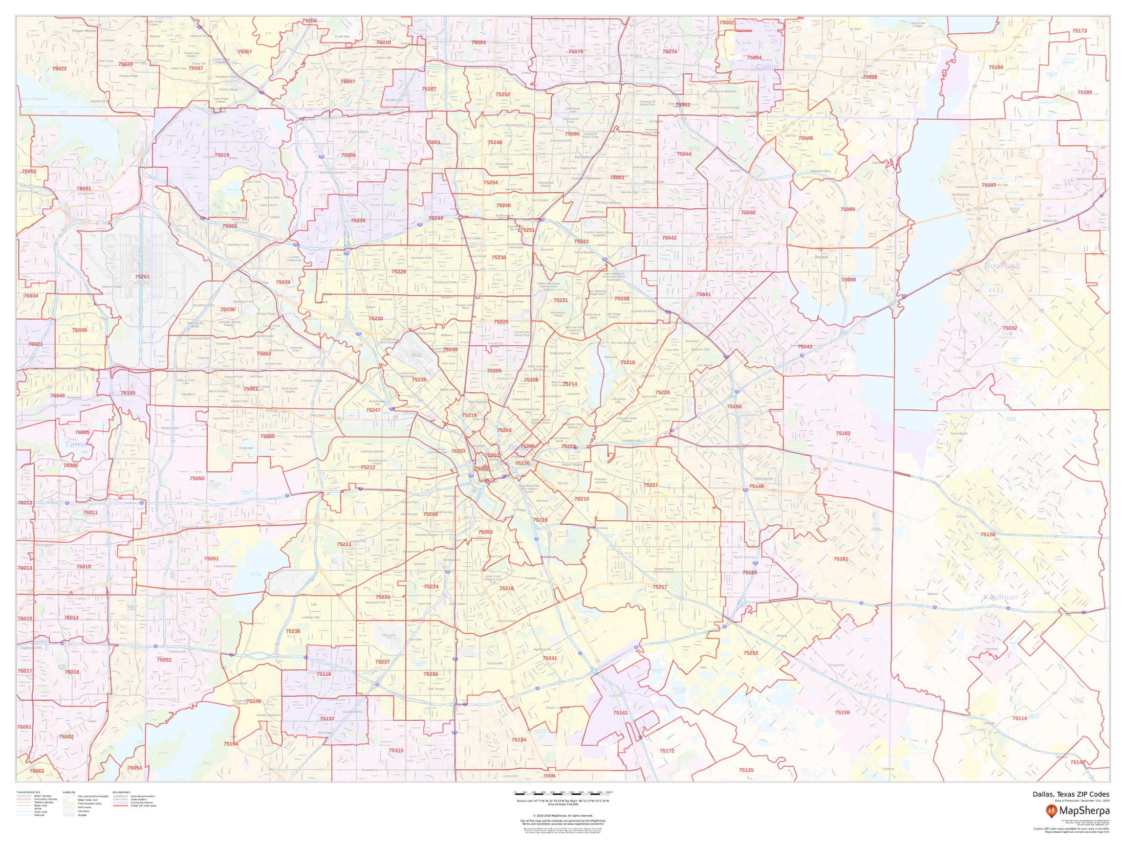 Zip Code For Downtown Dallas Dallas, Texas ZIP Codes