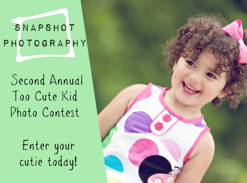 Too Cute Kid Photo Contest!