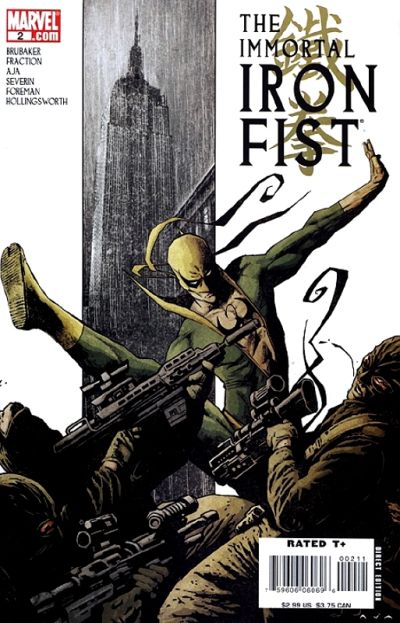 Wu AoShi as Iron Fist (Earth616) Marvel Comics