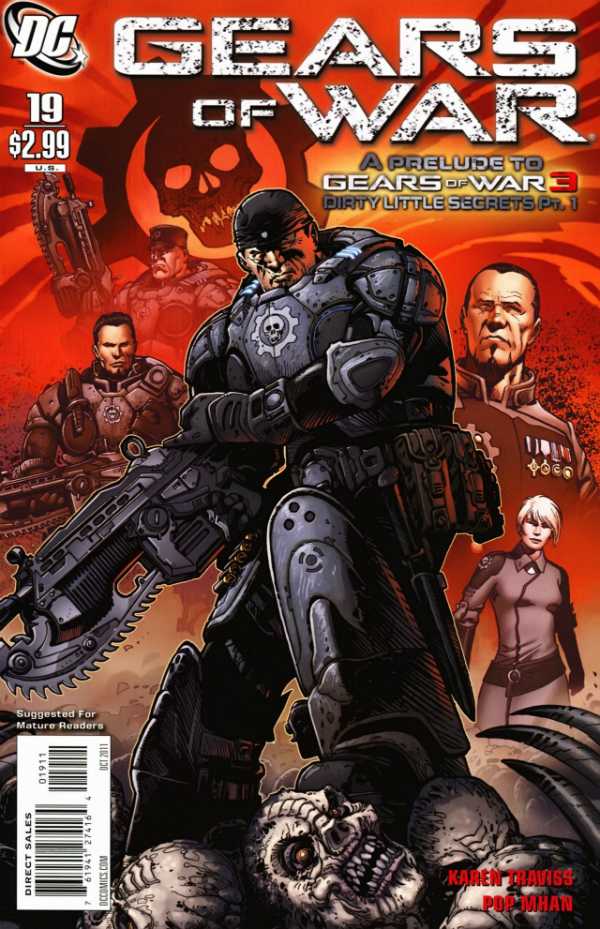 Locust as Nemacyst (Gears of War) IDW Publishing