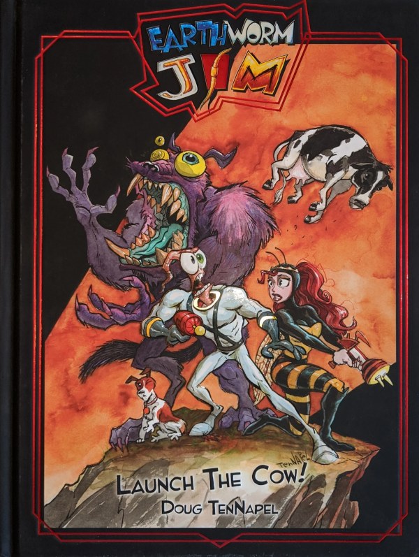 Earthworm Jim by Doug TenNapel Book 1 Launch the Cow! HC Reviews