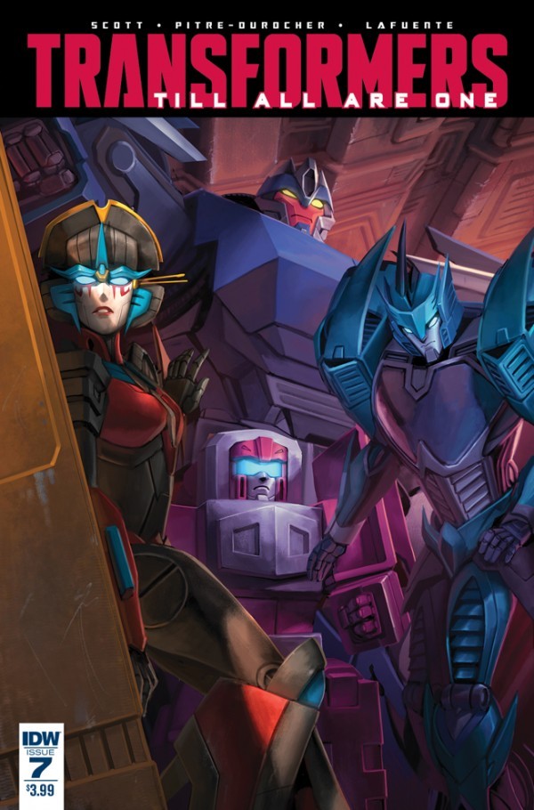 Ariel as Elita One (Transformers) IDW Publishing