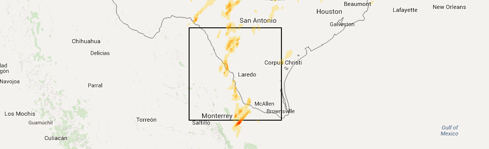 Interactive Hail Maps Hail Map for Carrizo Springs, TX