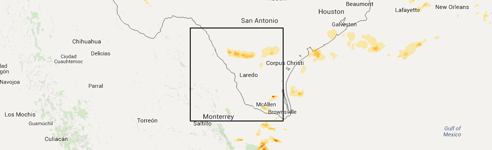 Interactive Hail Maps Hail Map for Carrizo Springs, TX