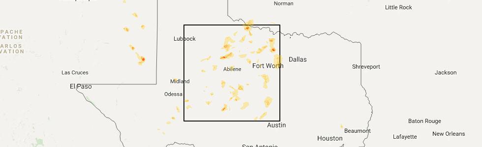 Interactive Hail Maps Hail Map for Munday, TX
