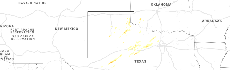 Interactive Hail Maps Hail Map for Tuscola, TX
