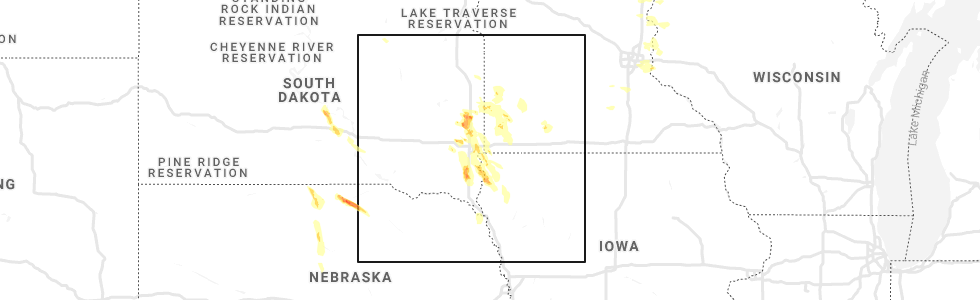 Free Hail Reports By Address Interactive Hail Maps Hail Map for Thursday, August 5, 2021